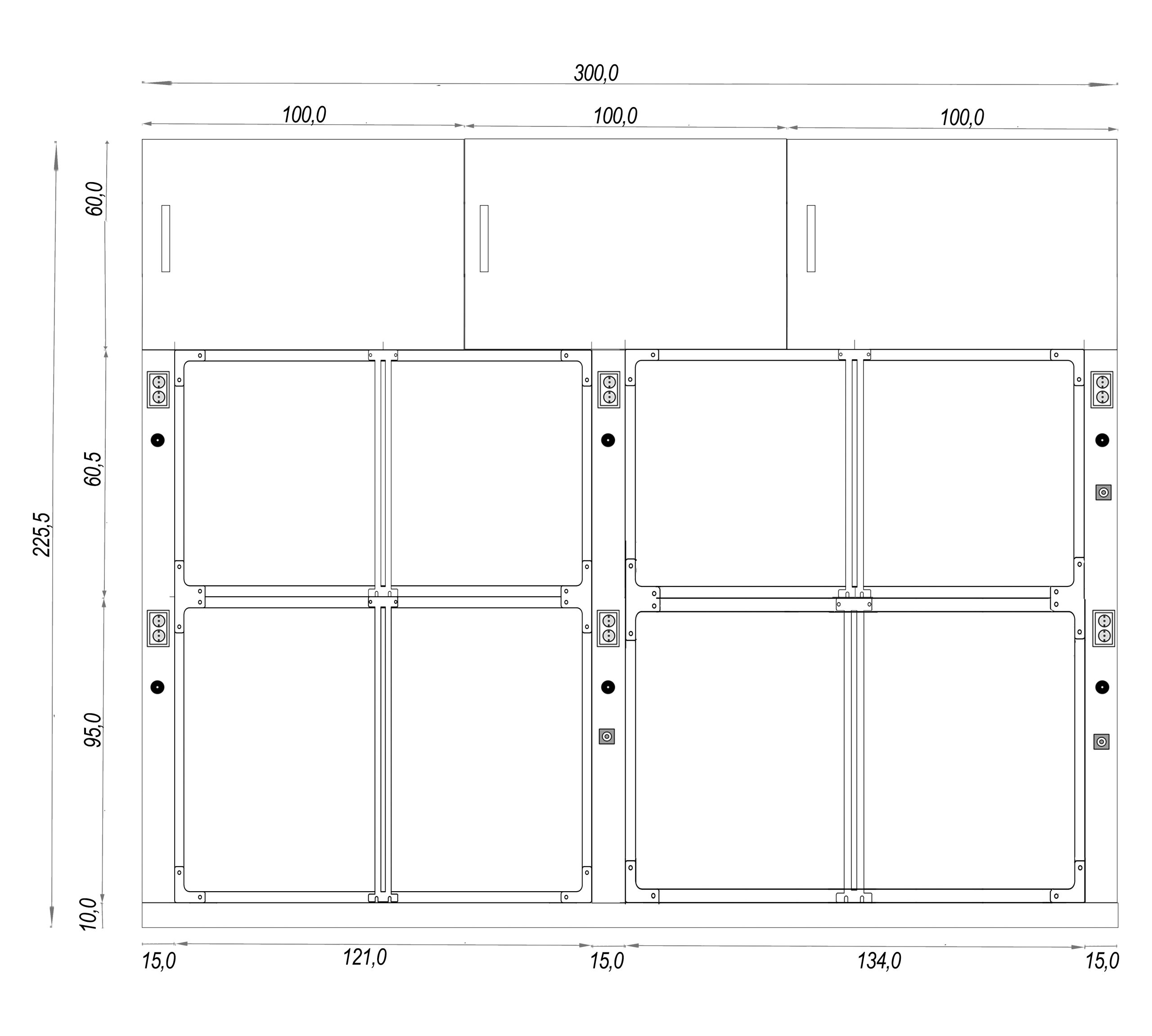 IDGM-SDEGA 8-seater cage with and without gas - Image 2