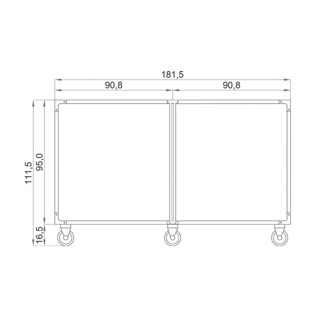 Standard inpatient cage 2 places - Image 2