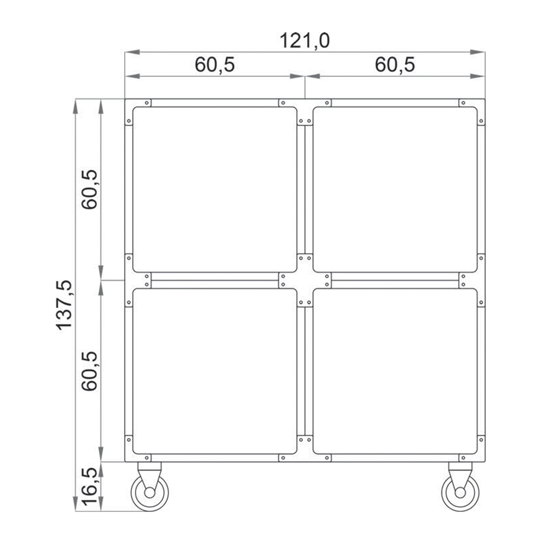 Standard inpatient cage 4 places - Image 2