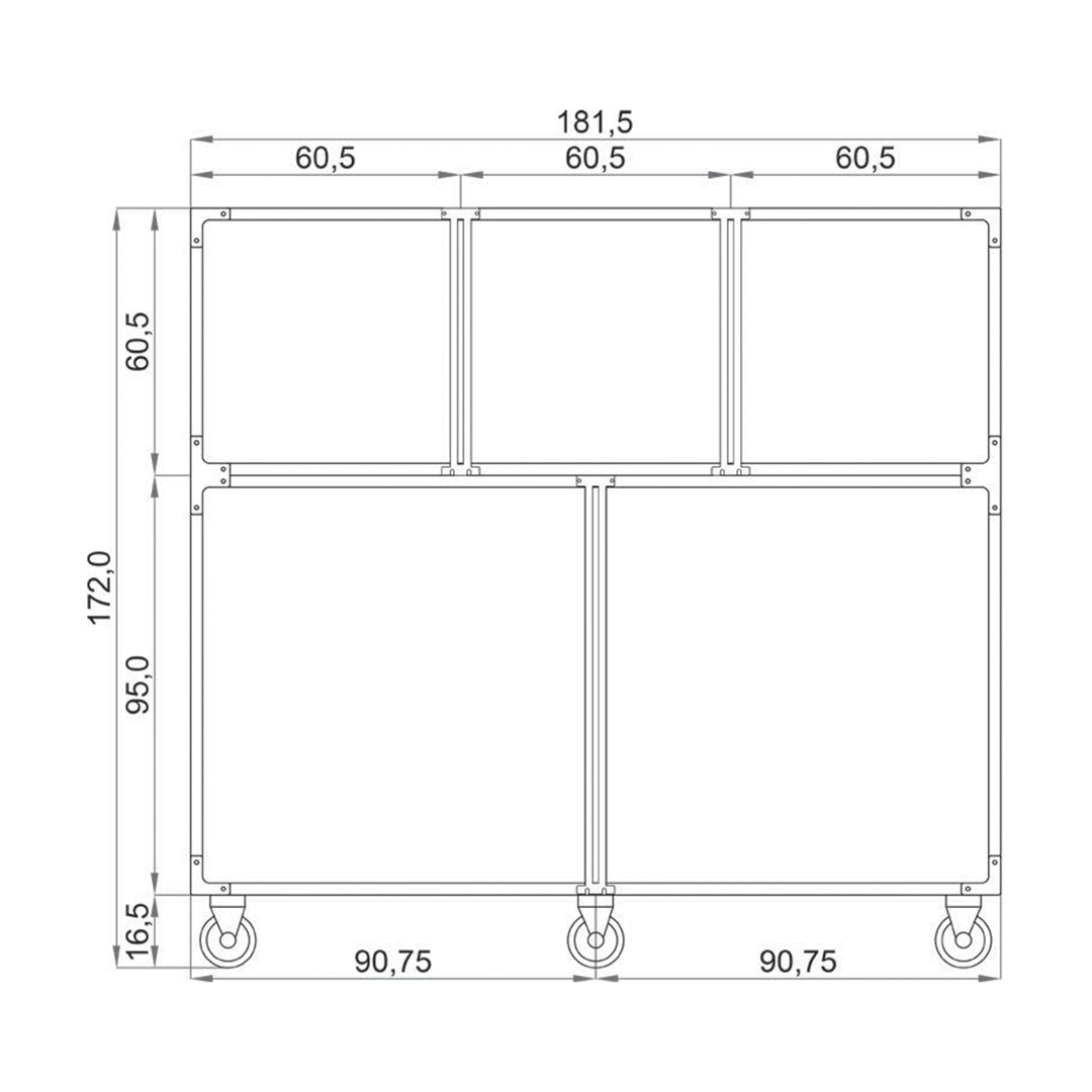 Standard inpatient cage 5 places - Image 2