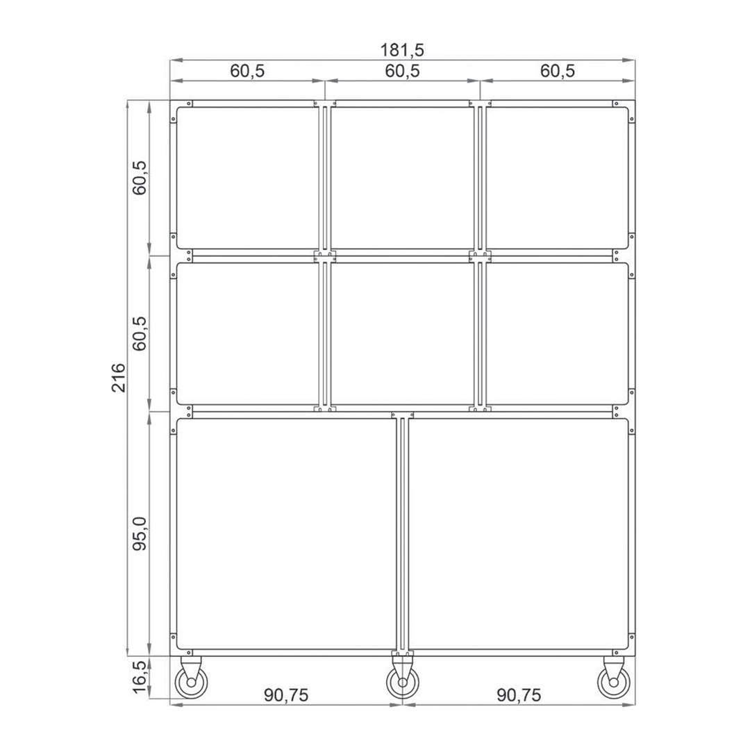 Standard inpatient cage 8 places - Image 2