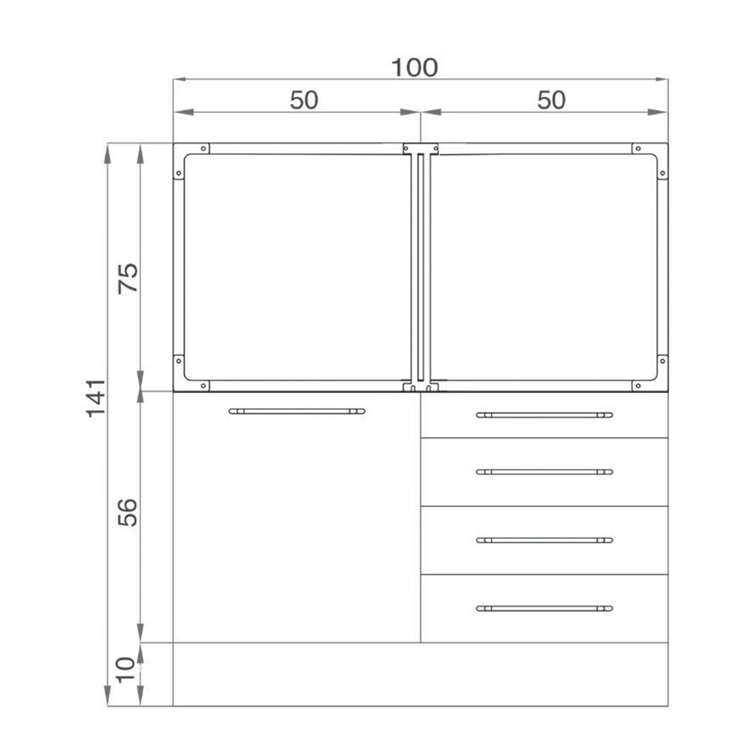 Host cage 2 places on cabinet - Image 2