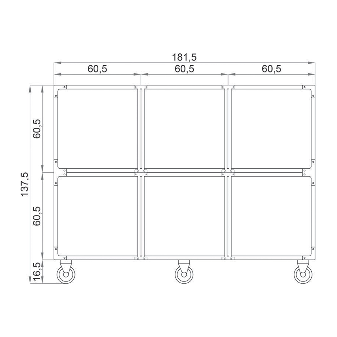 Standard inpatient cage 6 places - Image 2