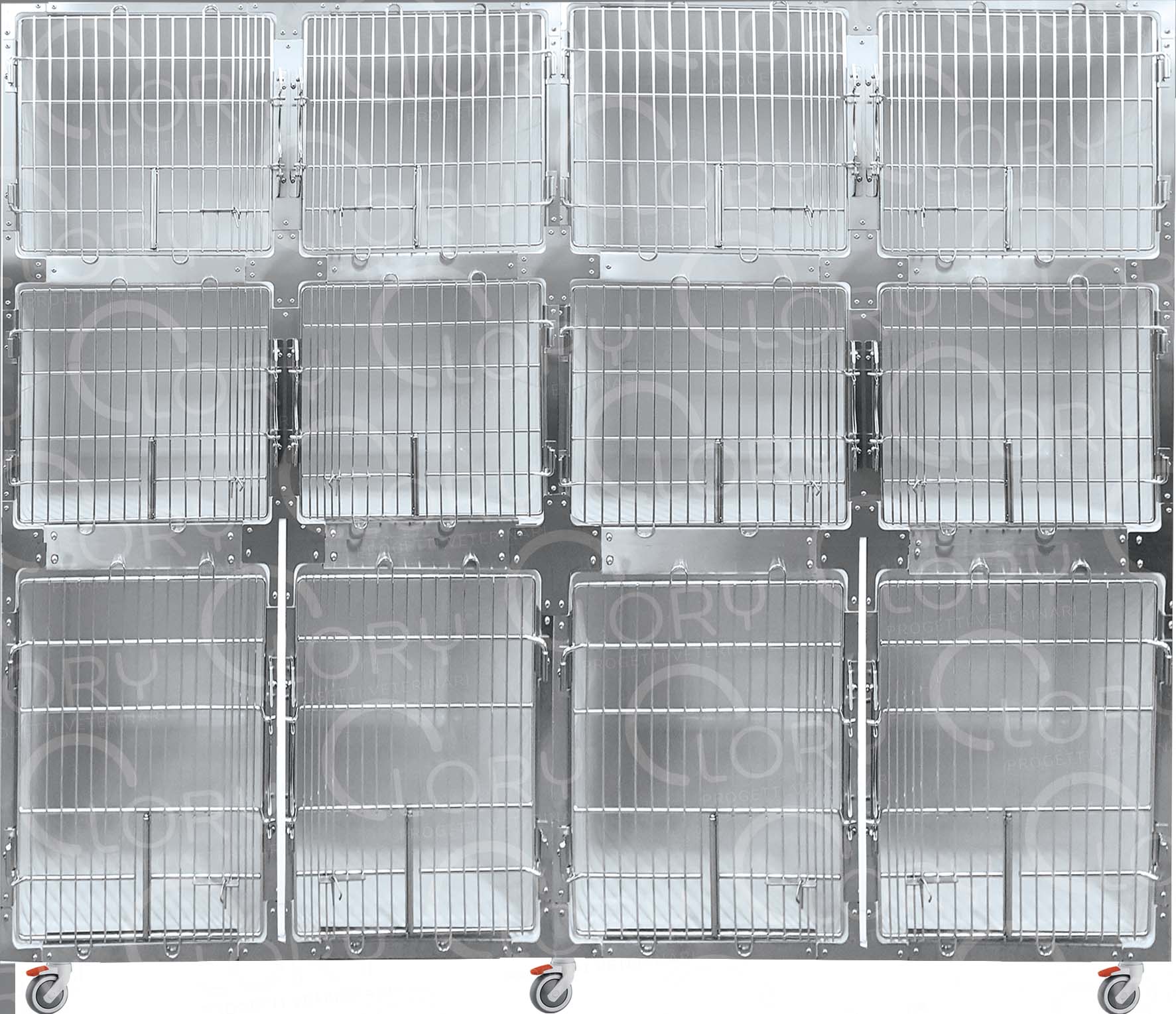 PVC cage 12 places