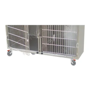 Base con ruote per gabbia degenza L181,5 cm