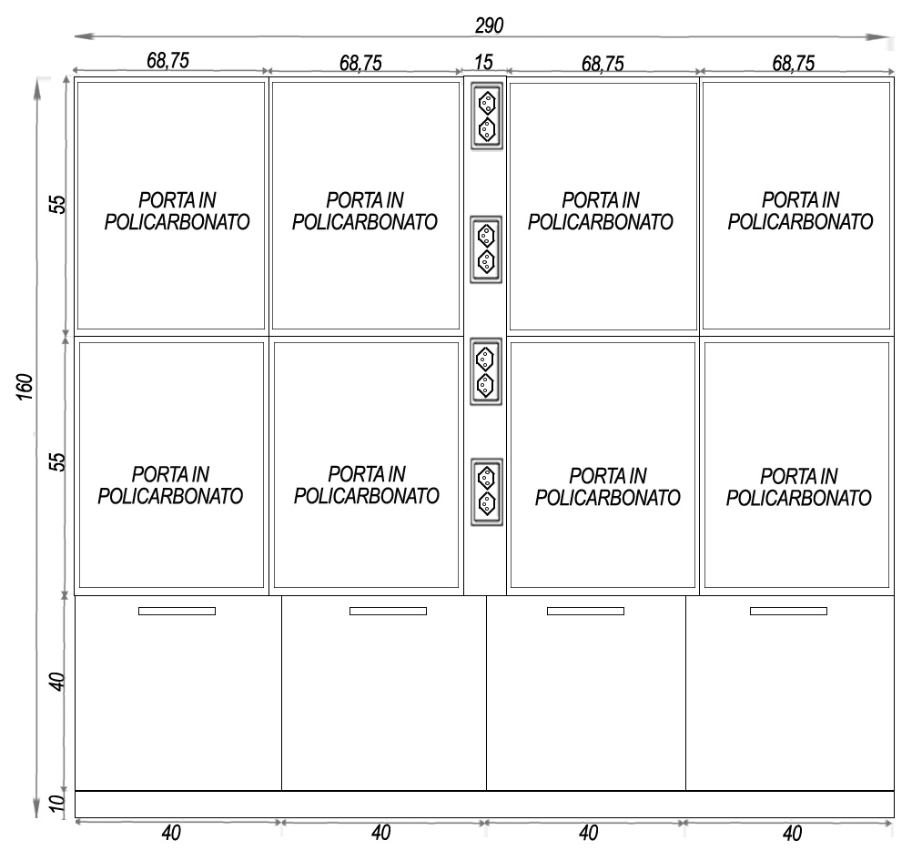 Laminate cage 8 places - Image 2