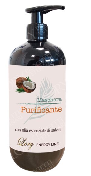 Coconut mask 500 ml bottle.
