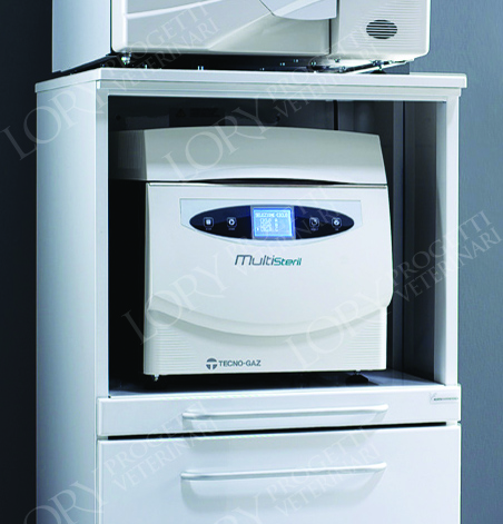 Column for autoclaves