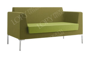 Two-seater armchair