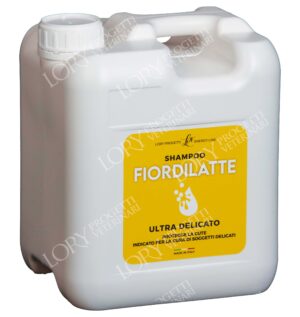 Shampoo al fior di latte tanica da 5 lt.