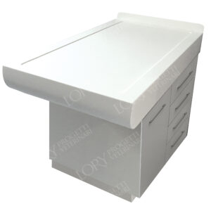 Visiting table made of krion mod. Federica