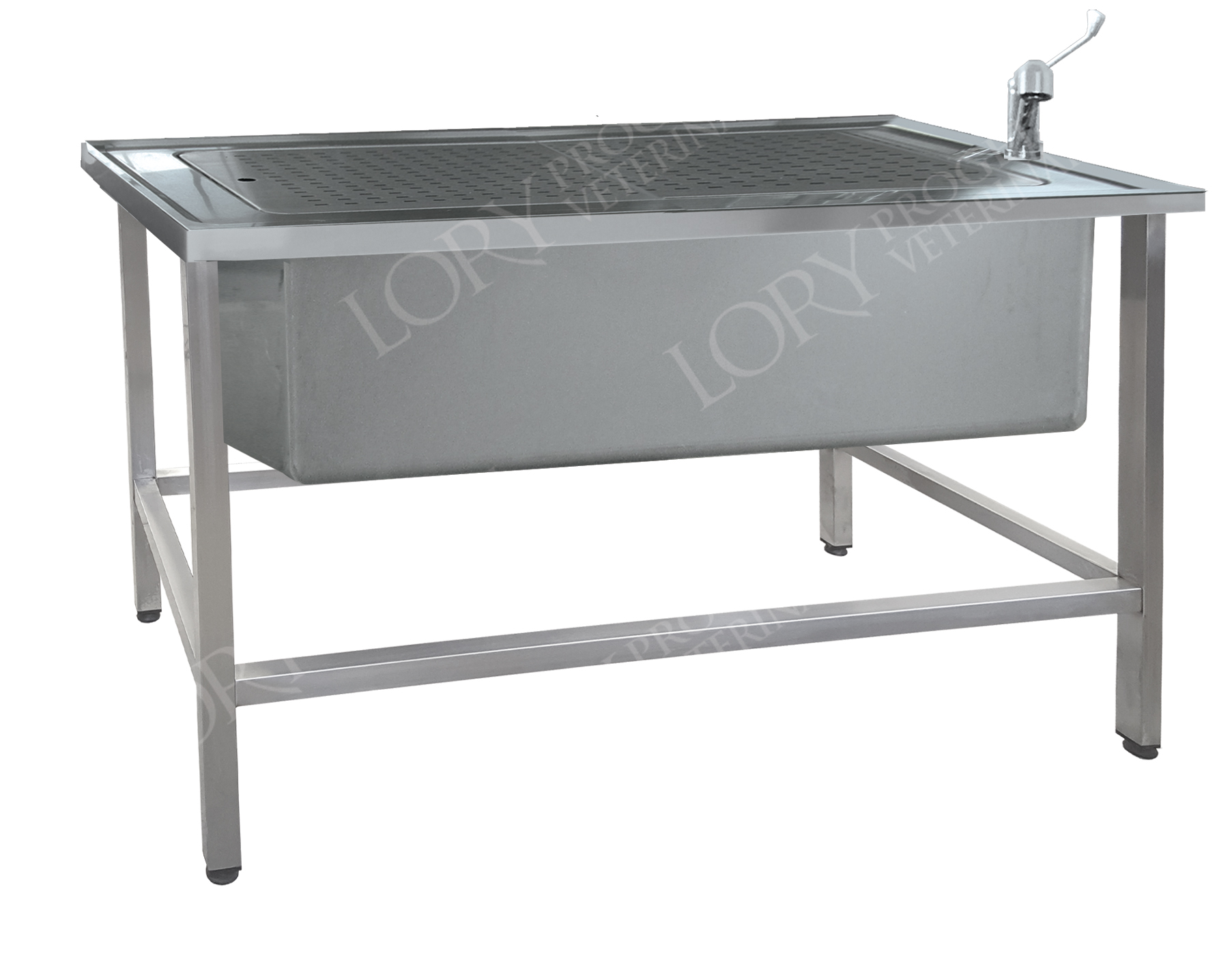 Preoperative tub mod. Flower L140 cm