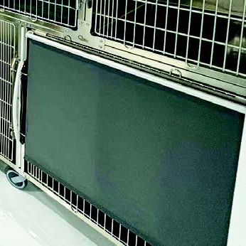 Shade for inpatient cage from L83 cm