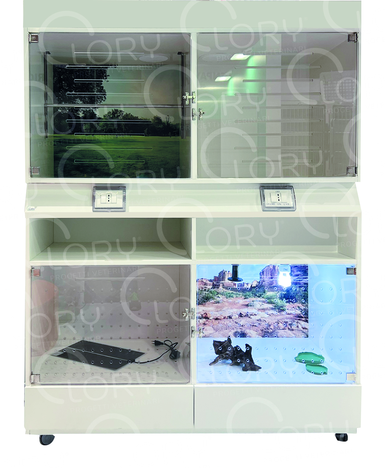 Gabbia in laminato 4 posti