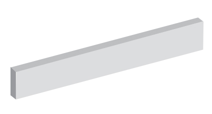 Alzatina in corian
