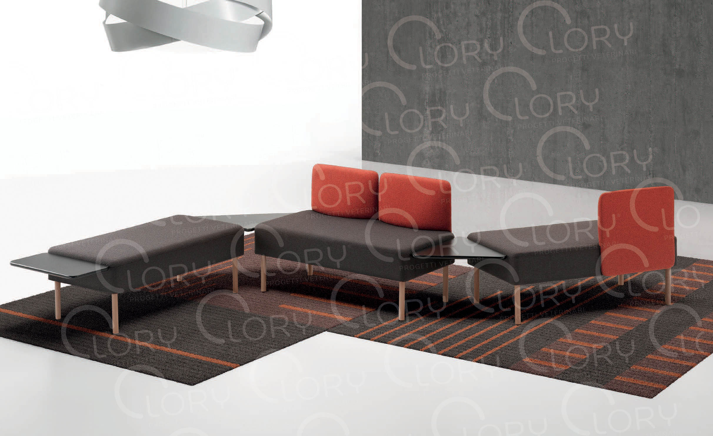 Bloom Upholstered Waiting Chair - Image 2