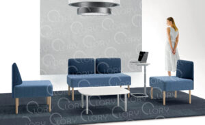 Bloom Upholstered Waiting Chair