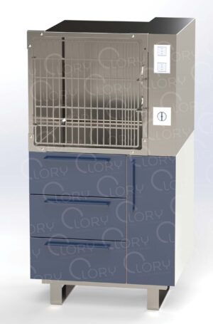 Intensive cage for magnetotherapy and patient warming