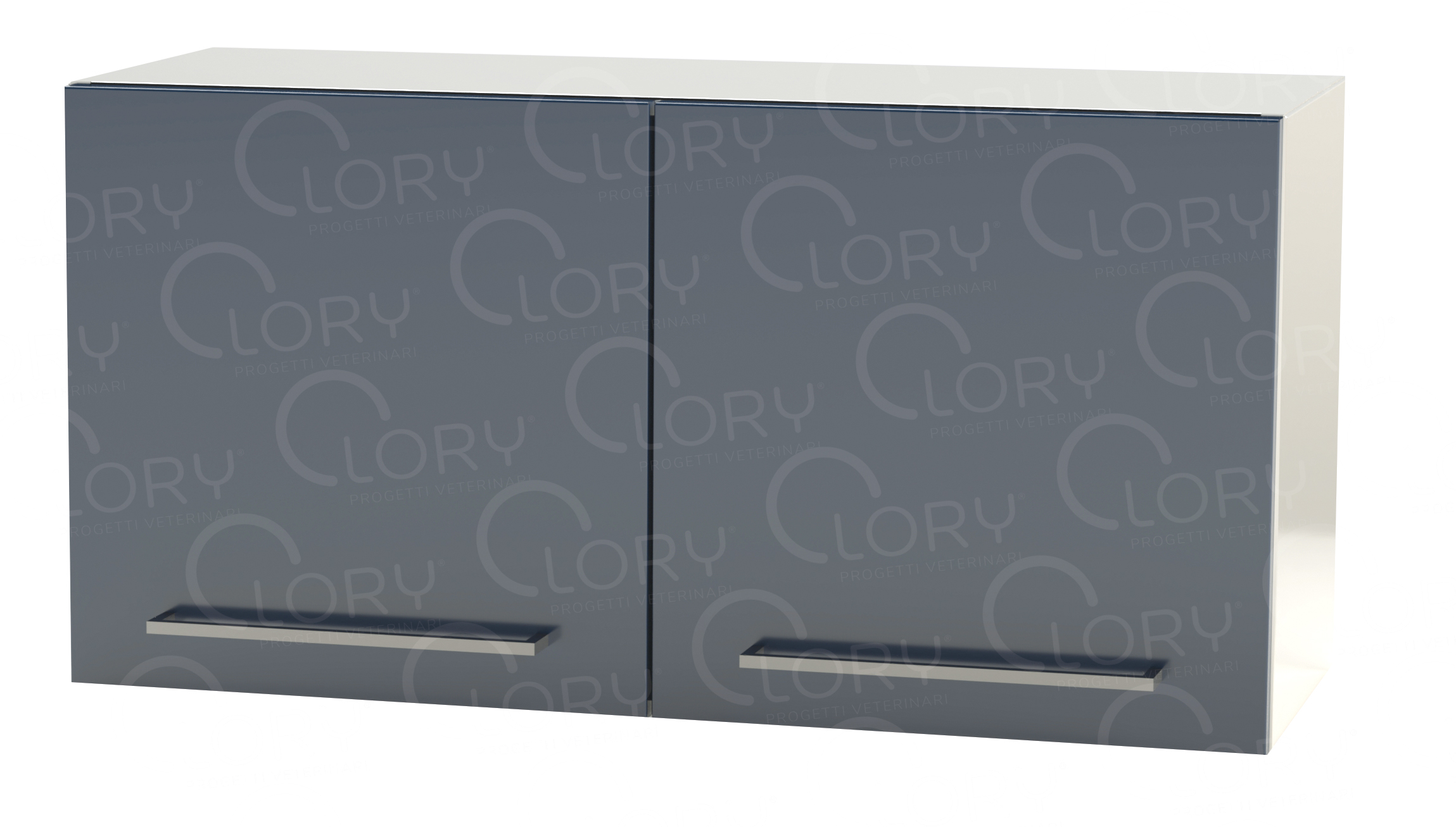 Metal door wall unit