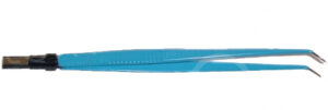 Bipolar curved pliers