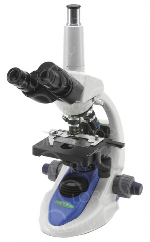 Microscopio trinocular