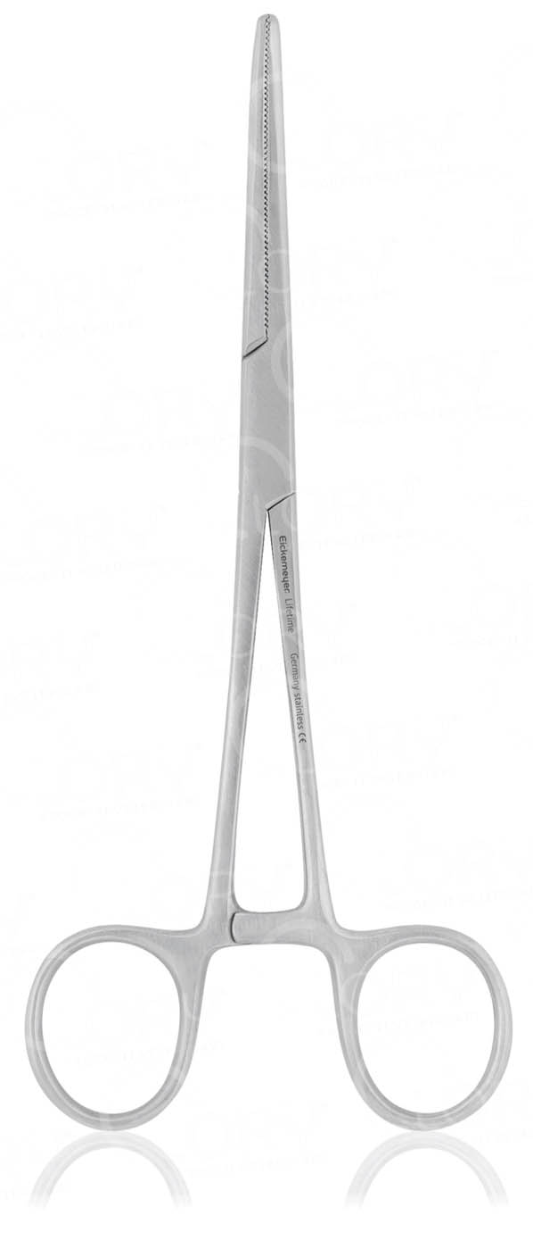 Rochester-Pean hemostatic forceps 18 cm