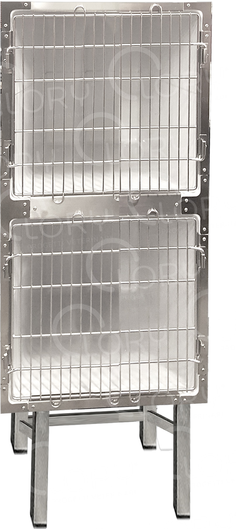 Gabbia in pvc 2 posti